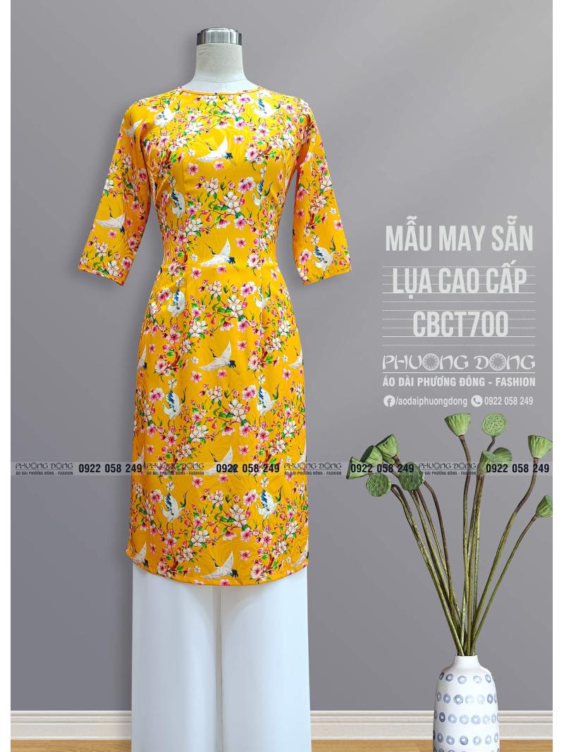 Áo Dài Cách Tân Lụa Cao Cấp CBCT700